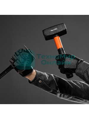 Кувалда Sparta 2000 г, фибергласовая обрезиненная рукоятка