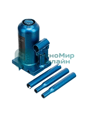 Домкрат Stels 51116 гидравлический бутылочный телескопический 4 т h подъема 170–420 мм