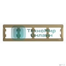 Рамка 4-м Glossa горизонт. титан SchE GSL000404