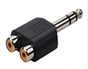 Переходник с Jack на RCA (тюльпан) 2 канала