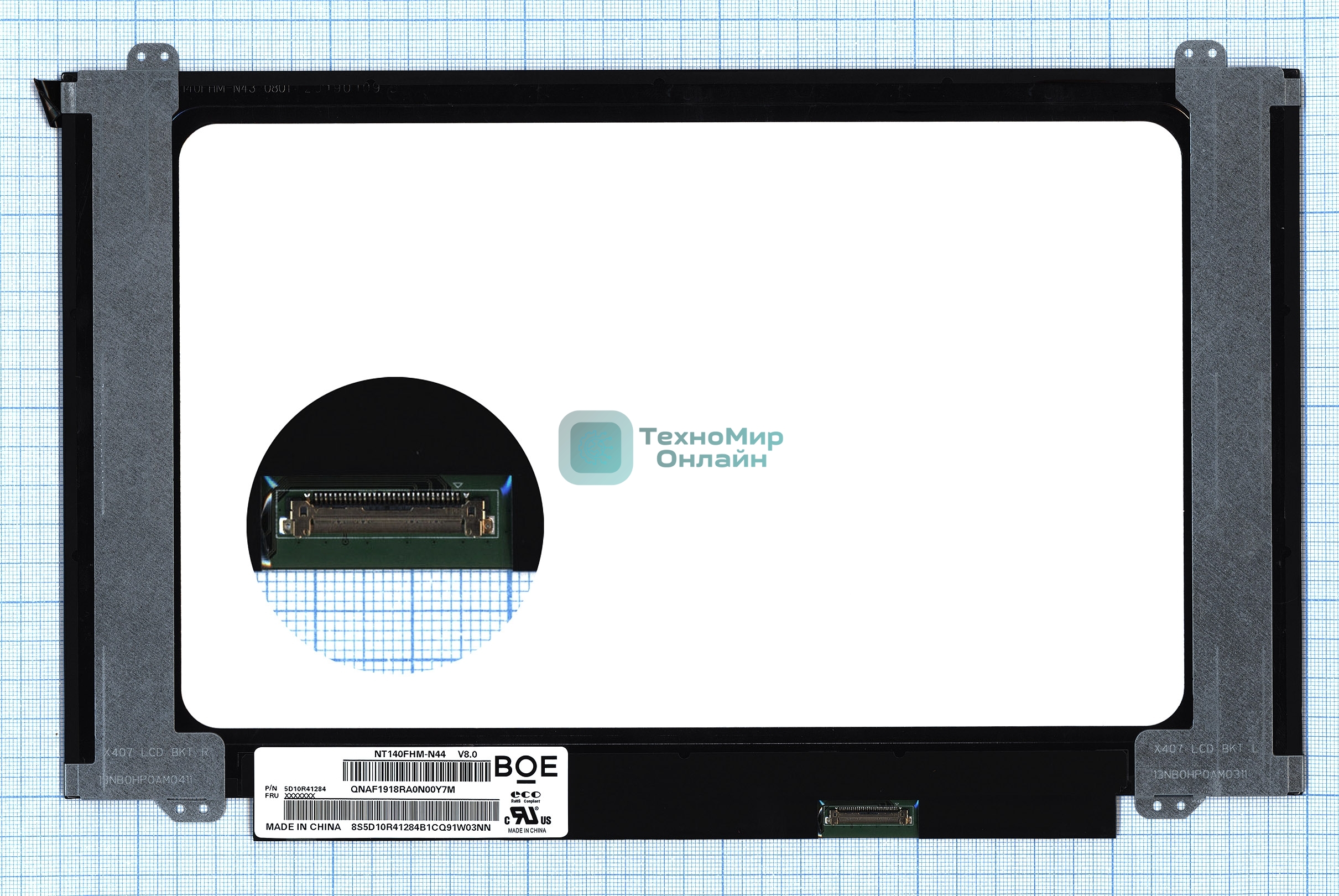Матрица NT140FHM-N44 Asus X407