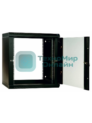 Шкаф телеком. настенный разборный 15U (600х520) дверь стекло (ШРН-Э-15.500) (1 коробка)