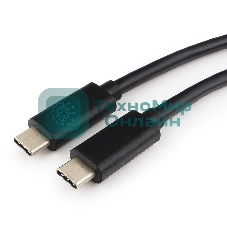 Кабель USB Cablexpert CCP-USB3.1-CMCM-2M, USB3.1 Type-C/USB3.1 Type-C, 2м, пакет