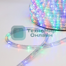 Дюралайт Neon-night LED, свечение с динамикой (3W) - мульти (RYGb), 24 LED/м, бухта 100м