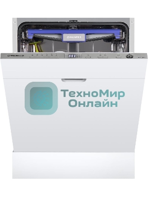 Встраиваемая посудомоечная машина Maunfeld MLP-12PRO, серебристый, 59.8 см, 14 компл., 47 дБ, класс A+++