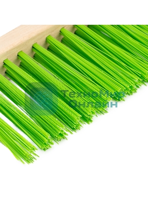 Щетка-сметка 2-рядная Сибртех 280 мм, деревянная ручка