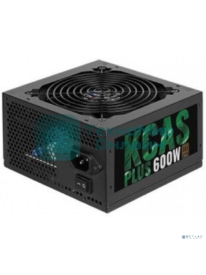 Блок питания Aerocool/Formula KCAS PLUS 600W, 600Вт, 80 PLUS Bronze, 120мм, черный