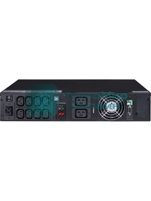 Источник бесперебойного питания Powercom Next, On-Line, 3000VA/3000W, Rack/Tower, 8*IEC320-C13 + 2*C19, LCD, Serial+USB, SmartSlot, подкл. доп. Батарей (2027233)