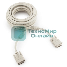 Кабель DVI-D dual link Gembird/Cablexpert CC-DVI2-10M, 25M/25M, 10м, экран, феррит.кольца, пакет