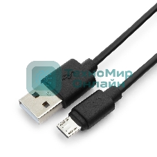 Кабель USB 2.0 Pro Гарнизон GCC-mUSB2-AMBM-0.5M, AM/microBM 5P, 0.5м, пакет