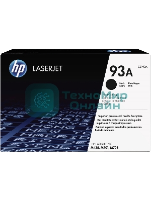 Картридж лазерный HP 93A CZ192A черный, для HP LJ Pro M435nw (12000стр.)