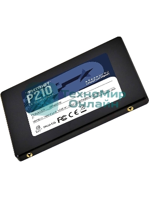 Накопитель SSD Patriot P210, 512Gb, SATA III, 2.5