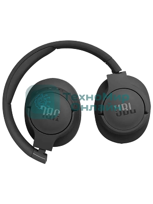 Беспроводные/проводные наушники JBL Tune 770NC черный, полноразмерные, Bluetooth + проводной, адаптивное шумоподавление