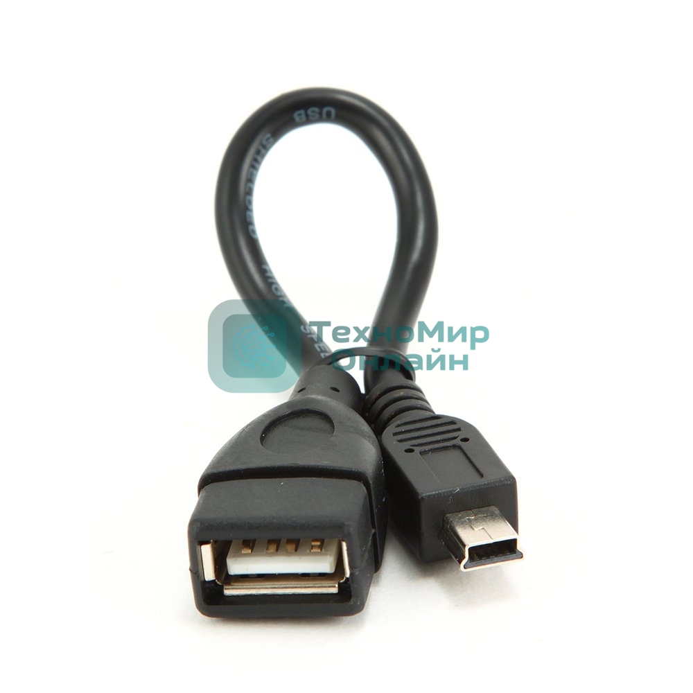 Кабель Gembird/Cablexpert AF/Mini-BM, 0.15м, пакет