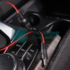 Автозарядка с индикатором Rexant (разъем 2.1х5.5) (АЗУ) шнур прямой 1.5 м