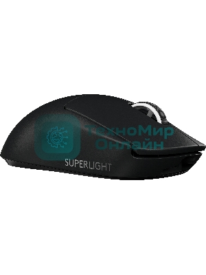 Мышь беспроводная Logitech G PRO X SUPERLIGHT черный, 25600 dpi, радиоканал, USB, кнопки - 5