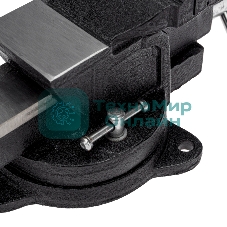 Тиски слесарные Kranz 100 мм, поворотные, с наковальней