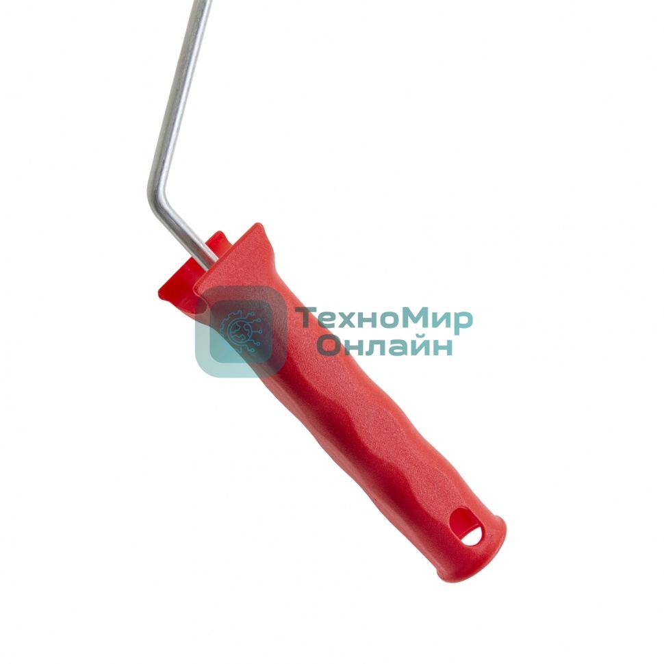 Валик Сибртех Эмали, 180 мм, ворс 12 мм, D 48 мм, D ручки 6 мм, полиамид, полиакрил