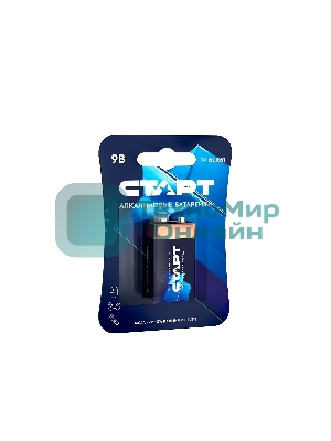 Батарейка СТАРТ 6LR61-BL1 10/200 (1 шт)