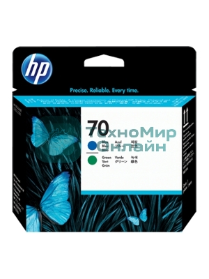 Печатающая головка HP C9408A cyan/green DJ Z2100/Z3100 PS Pro B9100