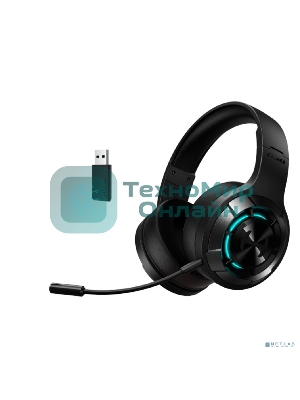 Гарнитура Edifier G30S чёрный, беспроводная, Bluetooth / USB, до 13.5 ч, подсветка
