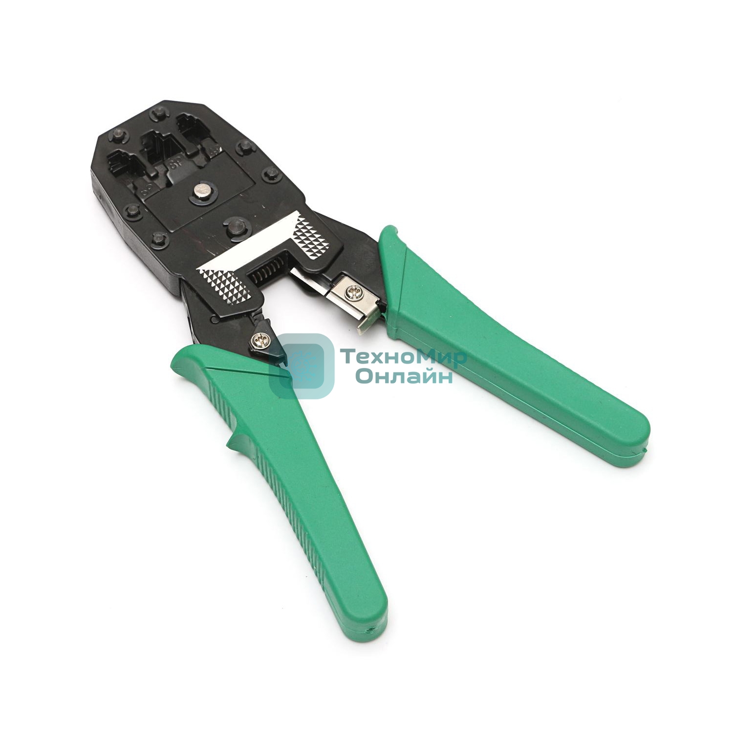 Инструмент HT- 2007 Exegate для обжима RJ-45, RJ-11/12, с инструментом. для зачистки в комплекте