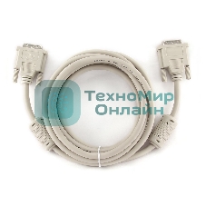 Кабель DVI-D dual link Gembird, 3.0м, 25M/25M, экран, феррит.кольца, пакет