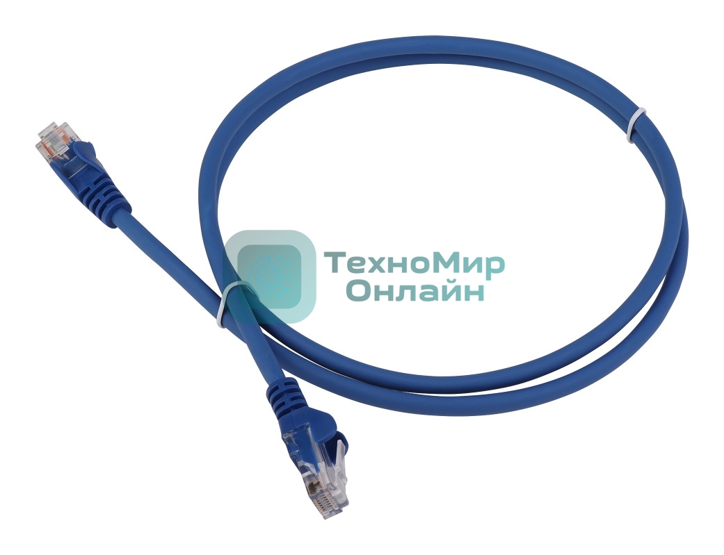 Патч-корд LANMASTER LSZH UTP cat.5e, 7.0 м, синий