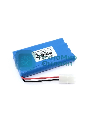 Аккумулятор Ni-Cd 9,6V 1400mAh AA Flatpack разъем KET-2P