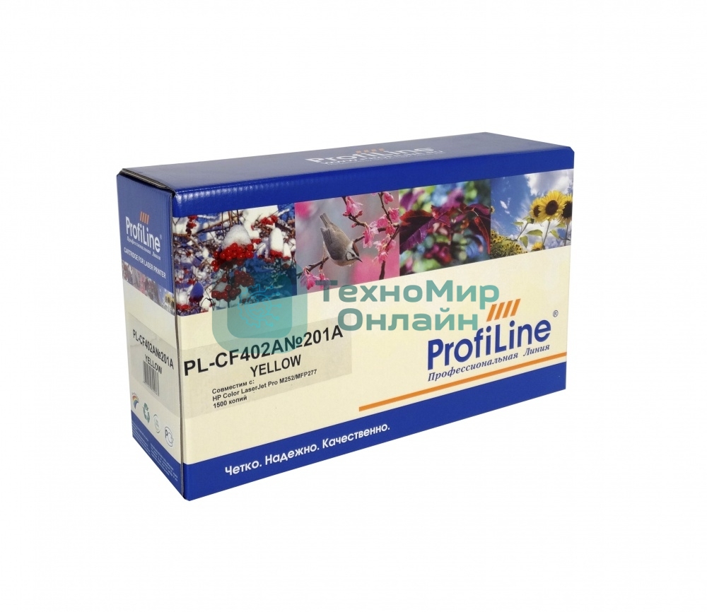 Картридж лазерный ProfiLine PL-CF402A №201A для принтеров HP Color LaserJet Pro M252/MFP277 1400 копий Yellow