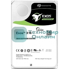 Жесткий диск Seagate 16Tb, ST16000NM002G, SAS Exos X16, 7200 rpm, 256Mb buffer