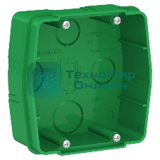 Коробка монтажная СП BLANCA для силовых розеток зел. SchE BLNMK000001