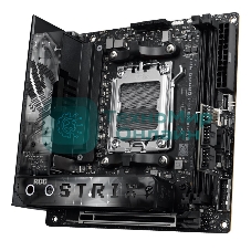 Материнская плата ASUS ROG STRIX X870-I GAMING WIFI, AM5, AMD X870, 2xDDR5, 2xSATA, 2xM.2, 1xPCI-E 5.0 x16, 1xHDMI, 2xUSB-C USB4, 1xUSB-C 10Gbps, 4xUSB-A 10Gbps, 1x 2.5Gb LAN, 2x3.5 мм, Mini-ITX