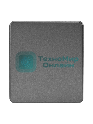 Заглушка Kranz ROUND декоративная с суппортом титан