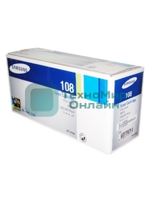 Картридж лазерный Samsung MLT-D108S черный для Samsung ML-1640/1641/2240/2241 (1500 стр.)