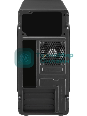 Компьютерный корпус Aerocool/Formula Qs-180 черный без БП mATX 1x80мм 2xUSB 2.0 1xUSB 3.0 audio