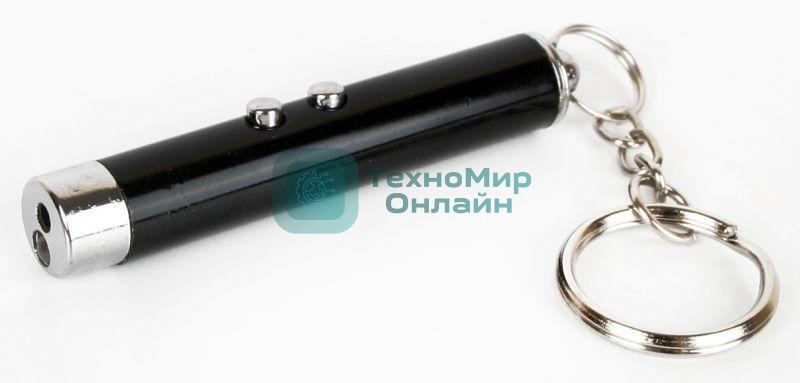 Фонарь ULTRAFLASH LED30Lфонарь. 1LED+лазерная указка 3xAG3. черный. алюм. блистер-пакет