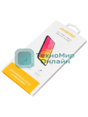 Защитное стекло для экрана Digma DGG2SAA22A для Samsung Galaxy A22 2.5D 1шт.