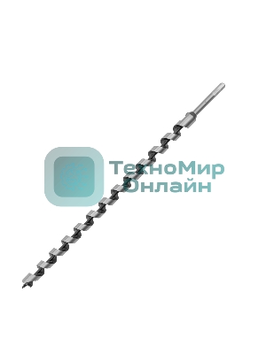 Сверло по дереву Matrix шнековое, 25 х 600 мм, 6-гранный хвостовик