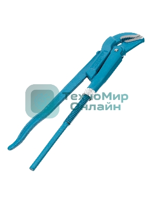 Ключ трубный рычажный Сибртех, 330x25 мм,с изогнутыми губками