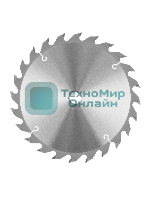 Пильный диск по дереву Gross ф190 х 20 мм, 24 зуба + кольцо 20/16мм