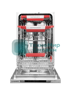 Встраиваемая посудомоечная машина Kuppersberg GLM 4580, серебристый, 44.8 см, 11 компл., 44 дБ, класс A++