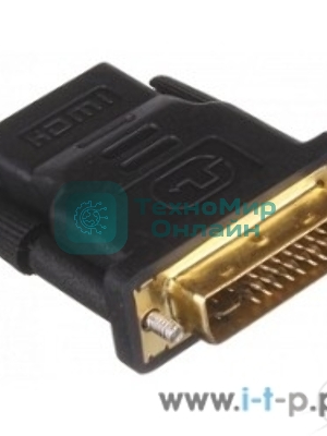 Переходник DVI-D (M) в HDMI (F) ExeGate, v 1.4b, позолоченные контакты, экранирование