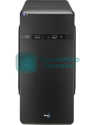 Компьютерный корпус Aerocool/Formula Qs-180 черный без БП mATX 1x80мм 2xUSB 2.0 1xUSB 3.0 audio