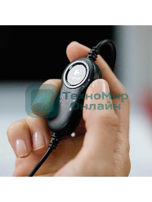 Гарнитура проводная с микрофоном Logitech H150 белый накладные оголовье (981-000350)