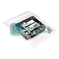 Вентилятор для корпуса ExeGate EX14025S4P-PWM черный, 140 мм, 1200 об/мин, 24 дБ, 4 pin