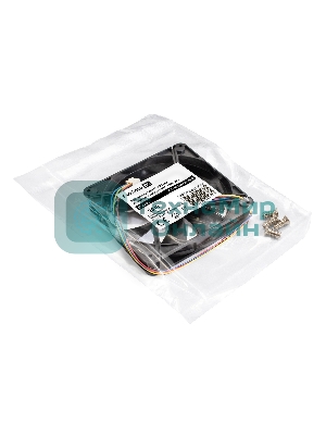 Вентилятор для корпуса ExeGate EX14025S4P-PWM черный, 140 мм, 1200 об/мин, 24 дБ, 4 pin