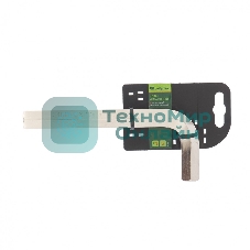 Ключ имбусовый HEX Сибртех, 17мм 45x, закаленный, никель