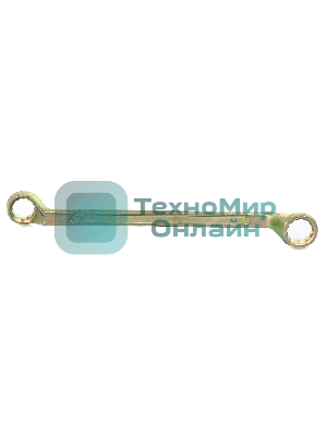 Ключ накидной Сибртех, 17x19 мм, желтый цинк