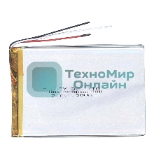 Аккумулятор Li-Pol (батарея) 3x75x110мм 3pin 3.7V/3600mAh